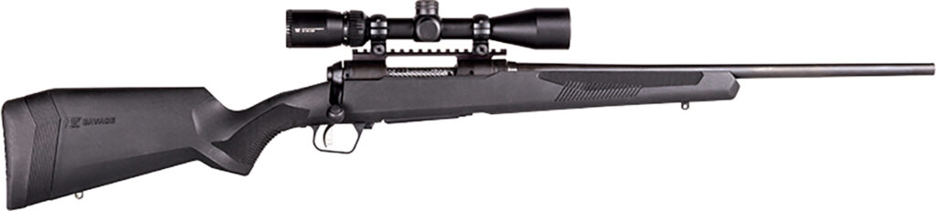 Savage Arms 110 Apex Hunter XP .204 Ruger Rifle, 20" Barrel, Black Adj LOP