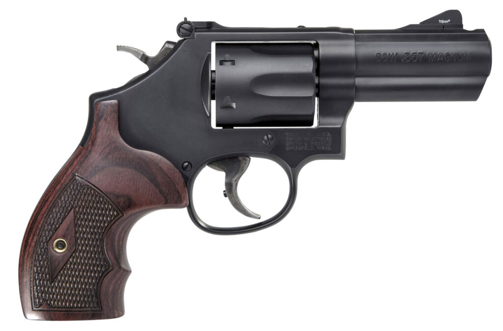 Smith & Wesson Performance Center Model 19 Carry Comp, .357 Magnum Revolver, 3" Barrel, Black, 6-Round Capacity