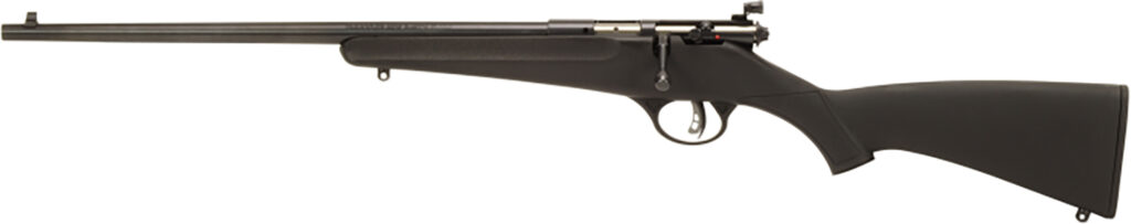 Savage Arms Rascal Left-Hand .22 LR Rifle, 16.13" Barrel, Black Synthetic