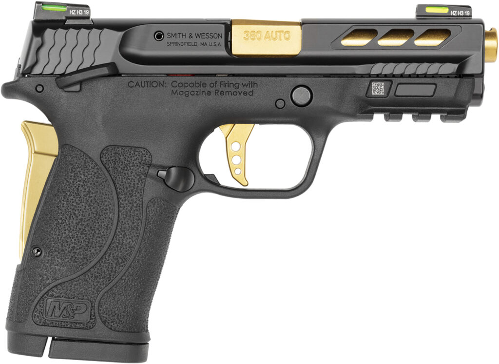 Smith & Wesson Performance Center M&P380 Shield EZ, .380 ACP Pistol, 3.8" Barrel, Matte Black, 8+1 Capacity
