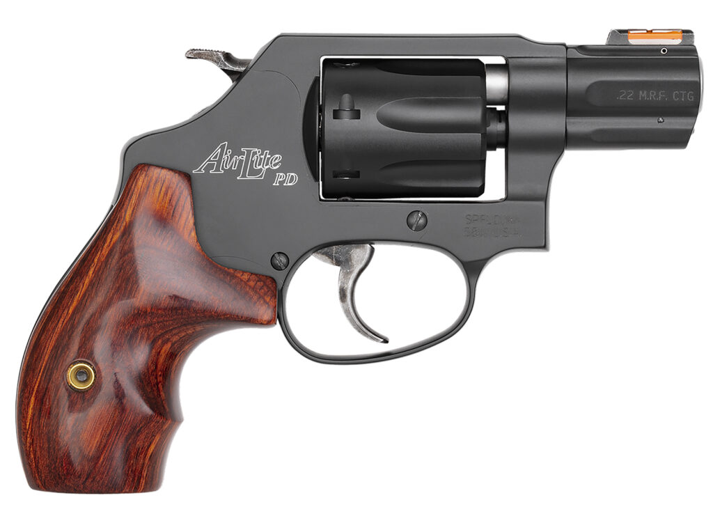 Smith & Wesson Model 351PD, .22 WMR Revolver, 1.88" Barrel, Black, 7-Round Capacity