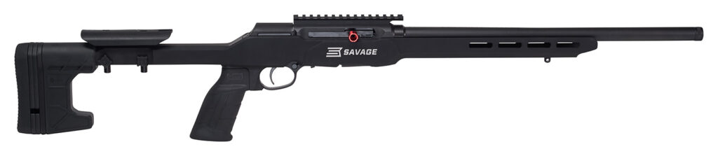 Savage Arms A Series Precision .22 LR Rifle, 18" Barrel, Black MDT ACC Chassis