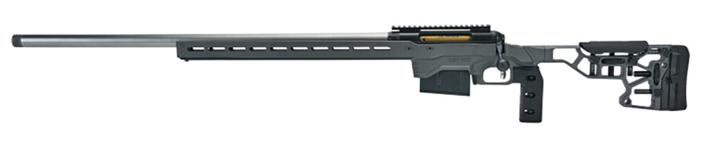 Savage Arms 110 Elite Precision Left-Hand .223 Rem Rifle, 30" Barrel, Gray MDT Adjustable Core Competition Chassis