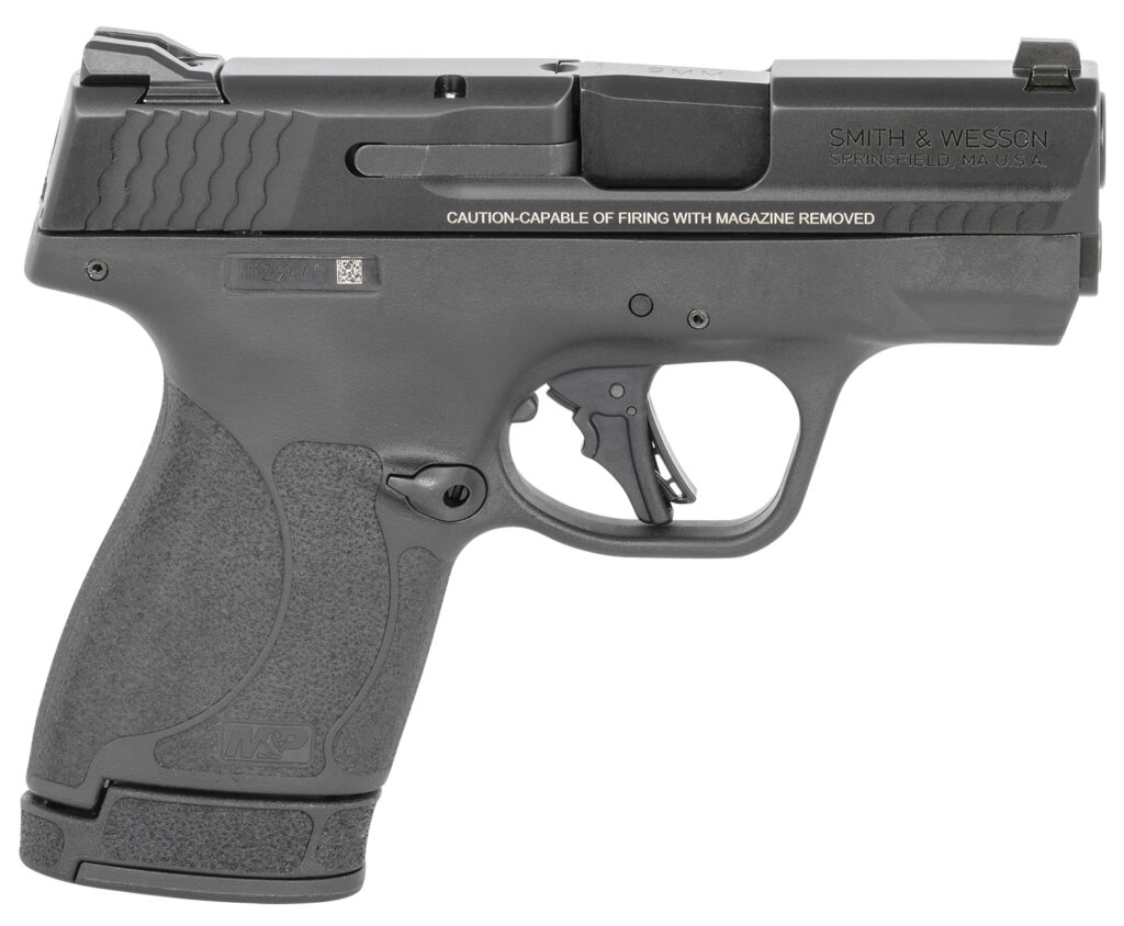 Smith & Wesson M&P9 Shield Plus, 9mm Pistol, 3.1" Barrel, Black, Thumb Safety, 13+1 Capacity