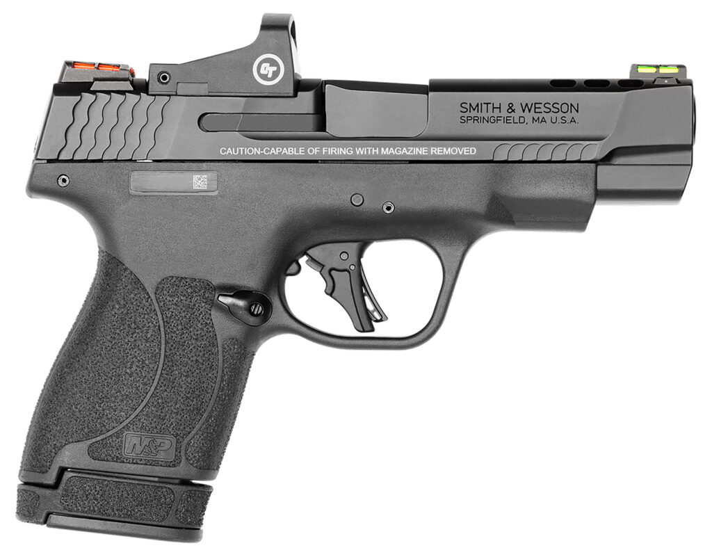 Smith & Wesson Performance Center M&P9 Shield Plus, 9mm Pistol, 4" Barrel, Black, No Thumb Safety, 13+1 Capacity