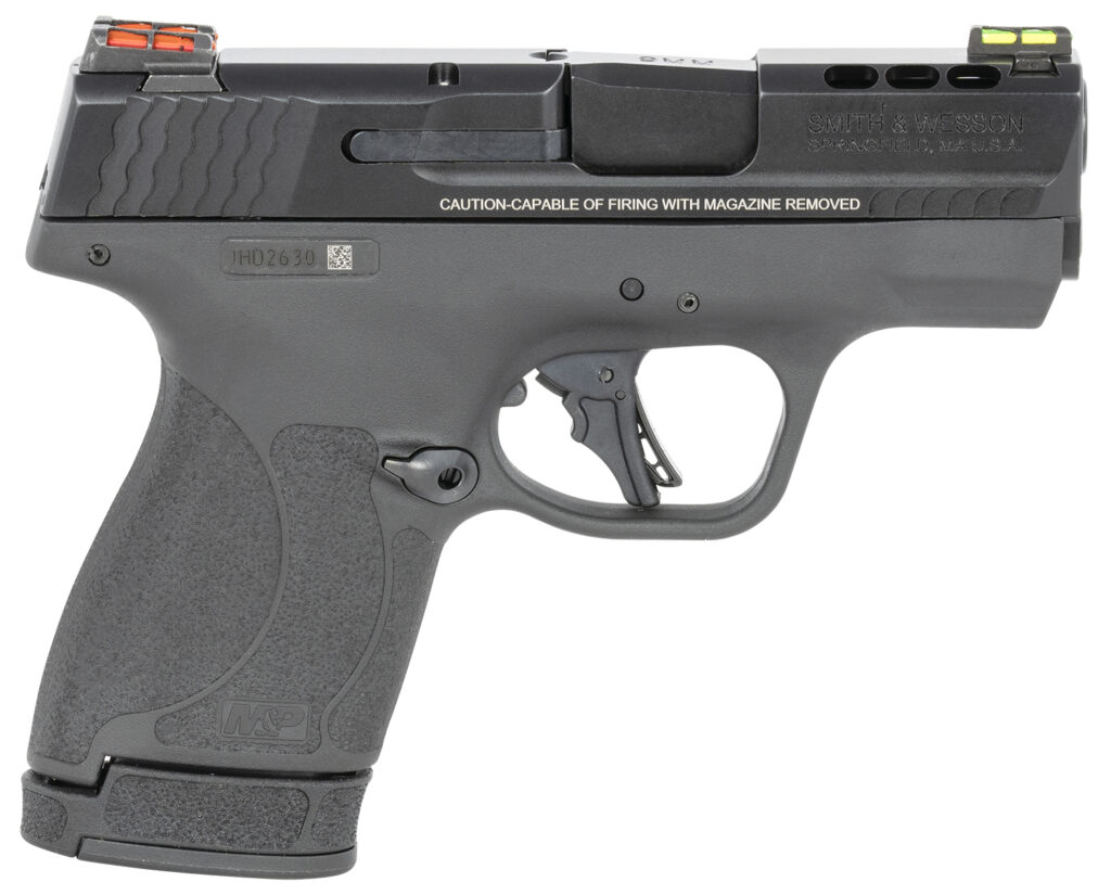 Smith & Wesson Performance Center M&P9 Shield Plus, 9mm Pistol, 3.1" Barrel, Black, Thumb Safety, EDC Carry Kit, 13+1 Capacity