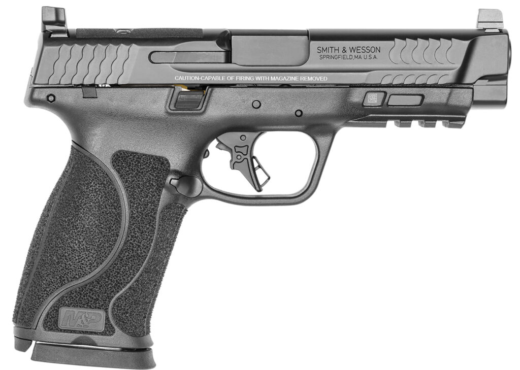 Smith & Wesson M&P10 M2.0, 10mm Pistol, 4.6" Barrel, Black, No Thumb Safety, 15+1 Capacity