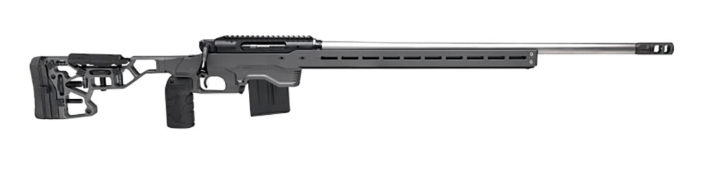Savage Arms Impulse Elite Precision .338 Lapua Mag Rifle, 30" Barrel, Gray MDT ACC Chassis