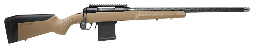 Savage Arms 110 Carbon Tactical .308 Win Rifle, 22" Barrel, Brown Adj Accustock