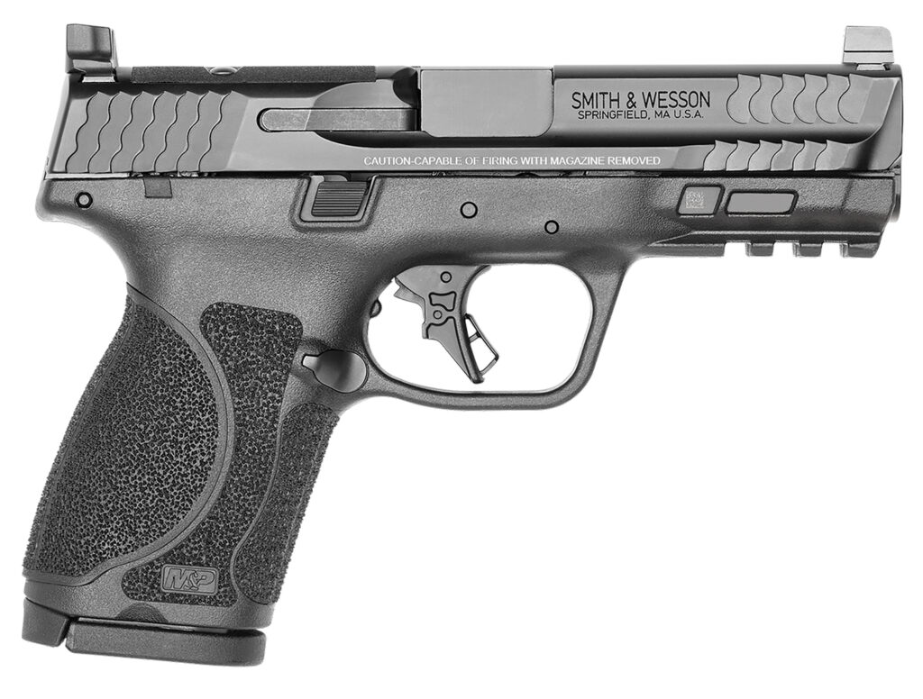 Smith & Wesson M&P9 M2.0, 9mm Pistol, 4" Barrel, Black, No Thumb Safety, 15+1 Capacity