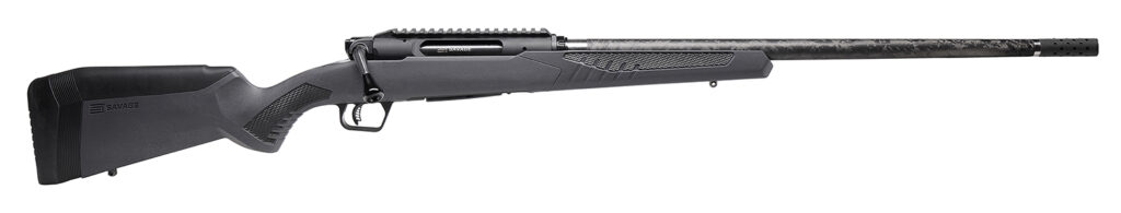 Savage Arms Impulse Mountain Hunter 6.5 PRC Rifle, 24" Barrel, Gray Accustock