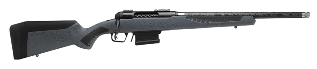 Savage Arms 110 Carbon Predator .22-250 Rem Rifle, 22" Barrel, Gray Adj Accustock