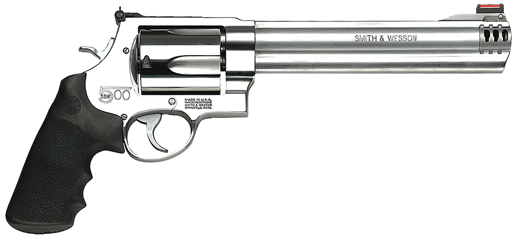 Smith & Wesson Model 500, .500 S&W Magnum Revolver, 8.38" Barrel, Stainless, 5-Round Capacity