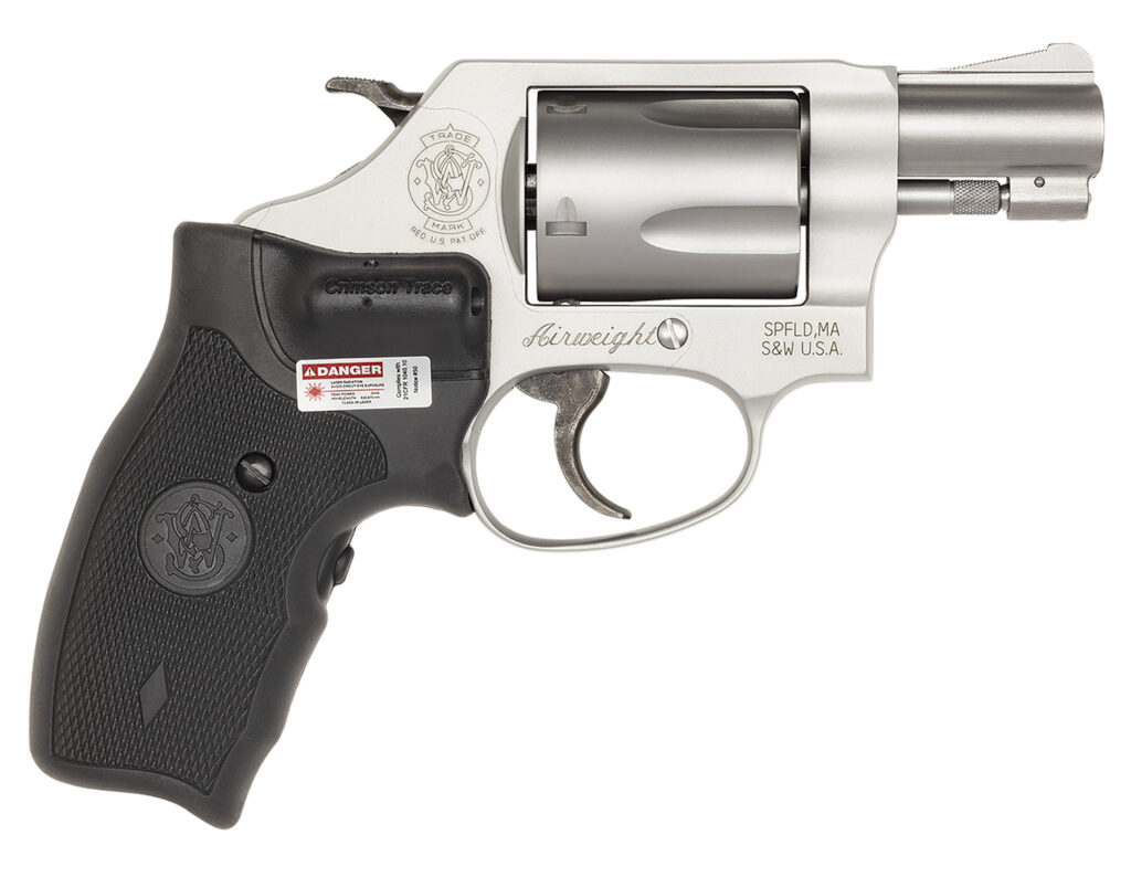 Smith & Wesson Model 637, .38 Special +P Revolver, 1.88" Barrel, Stainless, 5-Round Capacity