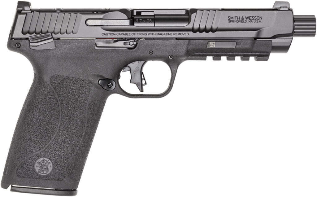 Smith & Wesson M&P 5.7, 5.7x28mm Pistol, 5" Barrel, Black, Thumb Safety, 22+1 Capacity