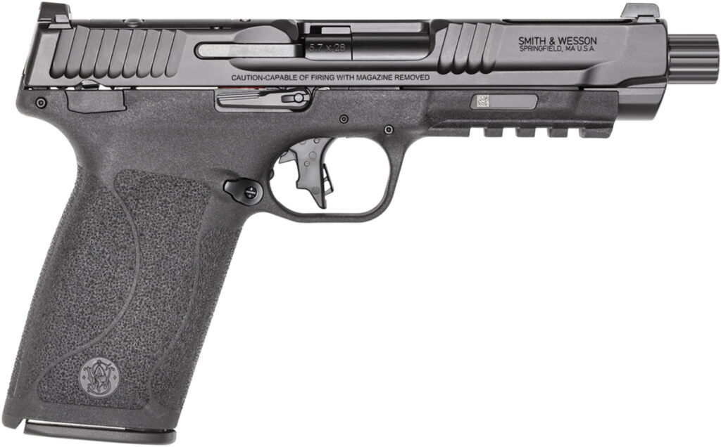 Smith & Wesson M&P 5.7, 5.7x28mm Pistol, 5" Barrel, Black, No Thumb Safety, 22+1 Capacity