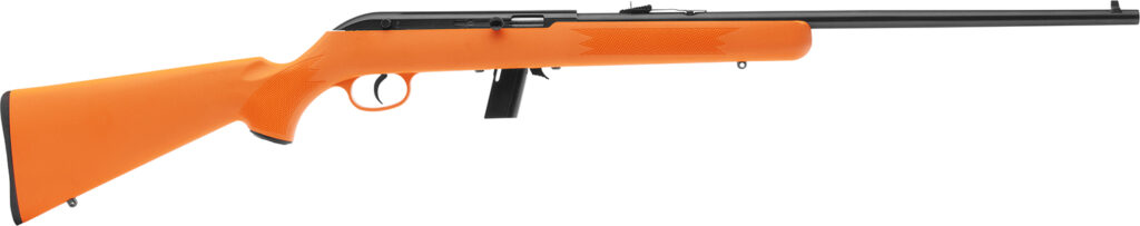 Savage Arms 64 F .22 LR Rifle, 21" Barrel, Orange
