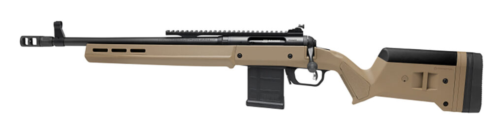 Savage Arms 110 Scout Left-Hand .450 Bushmaster Rifle, 16.5" Barrel, Brown Magpul Hunter
