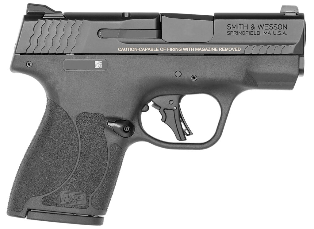 Smith & Wesson M&P9 Shield Plus, 9mm Pistol, 3.1" Barrel, Black, Thumb Safety, 10+1 Capacity