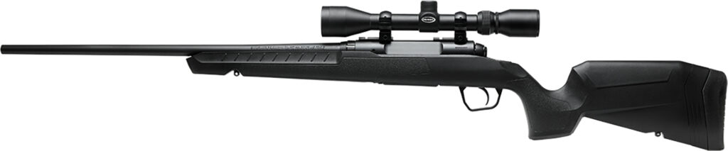 Savage Arms Axis XP .243 Win Rifle, 20" Barrel, Black Fixed Sporter