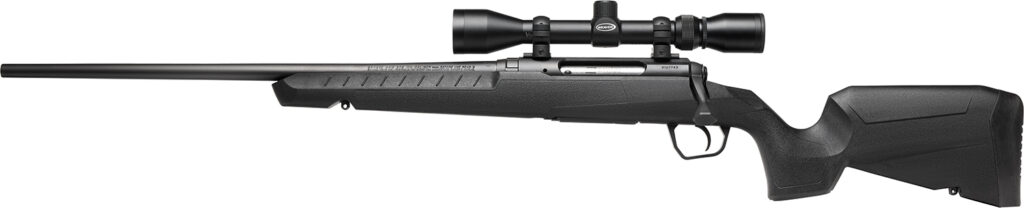 Savage Arms Axis XP Left-Hand 7mm-08 Rem Rifle, 20" Barrel, Black Synthetic Stock