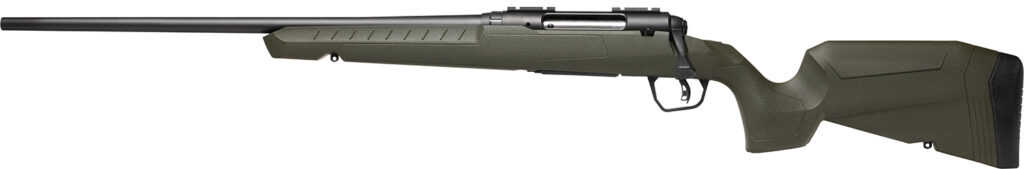 Savage Arms Axis 2 Left-Hand .22-250 Rem Rifle, 22" Barrel, OD Green Synthetic Stock