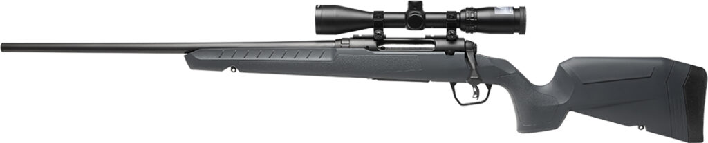 Savage Arms Axis 2 XP Left-Hand .270 Win Rifle, 22" Barrel, Gray Synthetic Stock