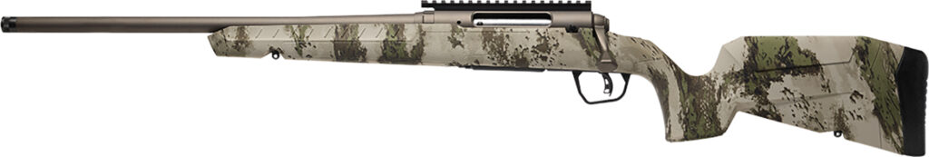 Savage Arms Axis 2 Pro Left-Hand .30-06 Springfield Rifle, 20" Barrel, Woodland Camo Synthetic Stock