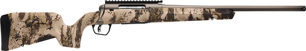 Savage Arms Axis 2 Pro Compact .308 Win Rifle, 20" Barrel, Western Camo Synthetic Stock