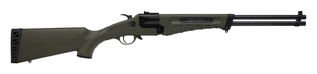 Savage Arms 42 Takedown .22 LR/.410 Bore Combination Gun, 20" Barrel, OD Green Synthetic Stock