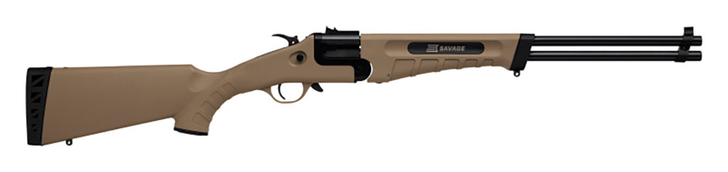 Savage Arms 42 Takedown .22 LR/.410 Bore Combination Gun, 20" Barrel, Black Synthetic Stock