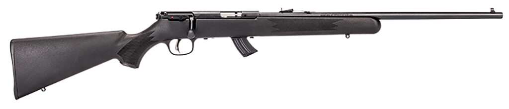 Savage Arms Mark 2 F .21 Sharp Rifle, 21" Barrel, Black Synthetic Stock