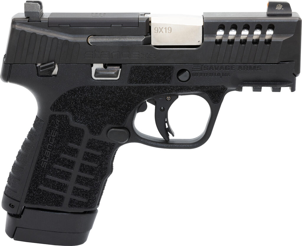 Savage Arms Stance XR 9mm Luger Pistol, 3.2" Barrel, Black Nitride, Night Sights
