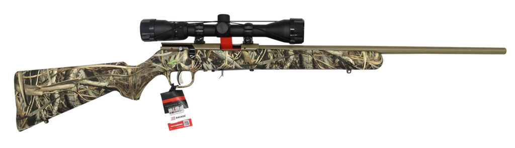 Savage Arms 93 XP .22 WMR Rifle, 21" Barrel, Camo