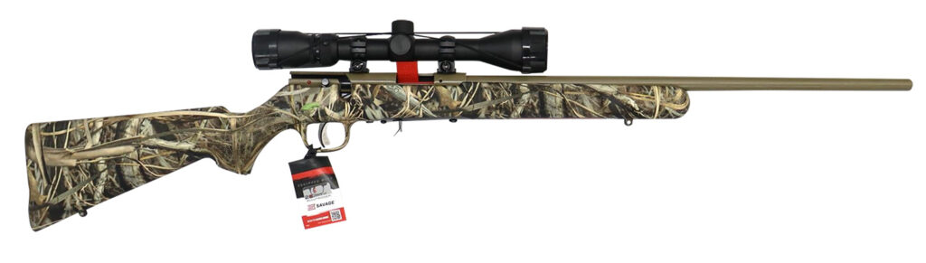 Savage Arms 93 XP .17 HMR Rifle, 21" Barrel, Camo