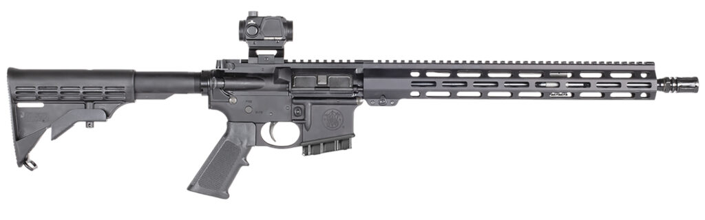 Smith & Wesson M&P15 Sport III, 5.56 NATO Rifle, 16" Barrel, Black, CTS-106 Red Dot, State-Compliant Configuration, 10+1 Capacity