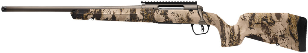 Savage Arms Axis 2 Pro Compact Left-Hand 6mm ARC Rifle, 20" Barrel, Western Camo Synthetic Stock
