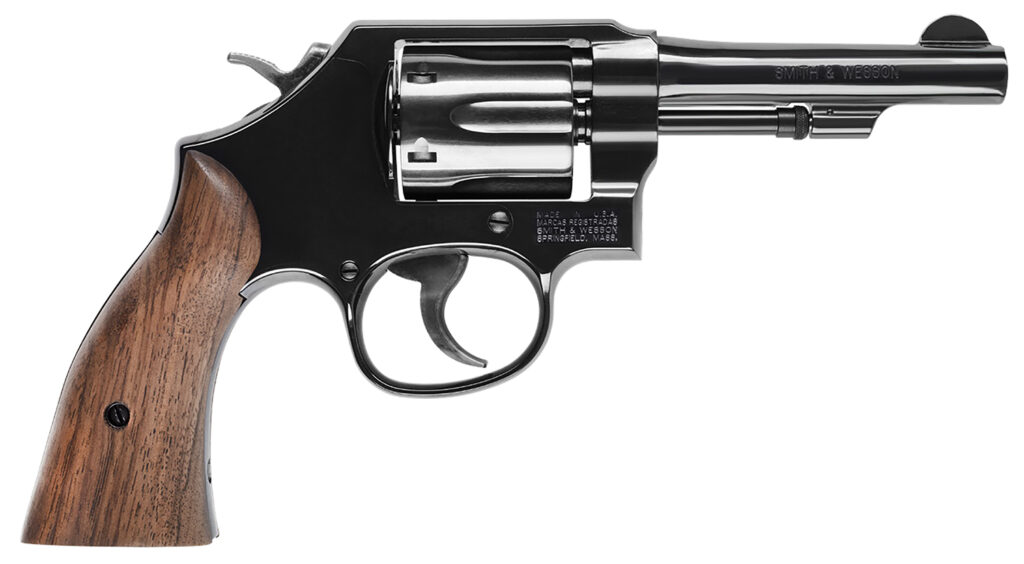 Smith & Wesson Model 10, .38 Special +P Revolver, 4" Barrel, Blued, 6-Round Capacity