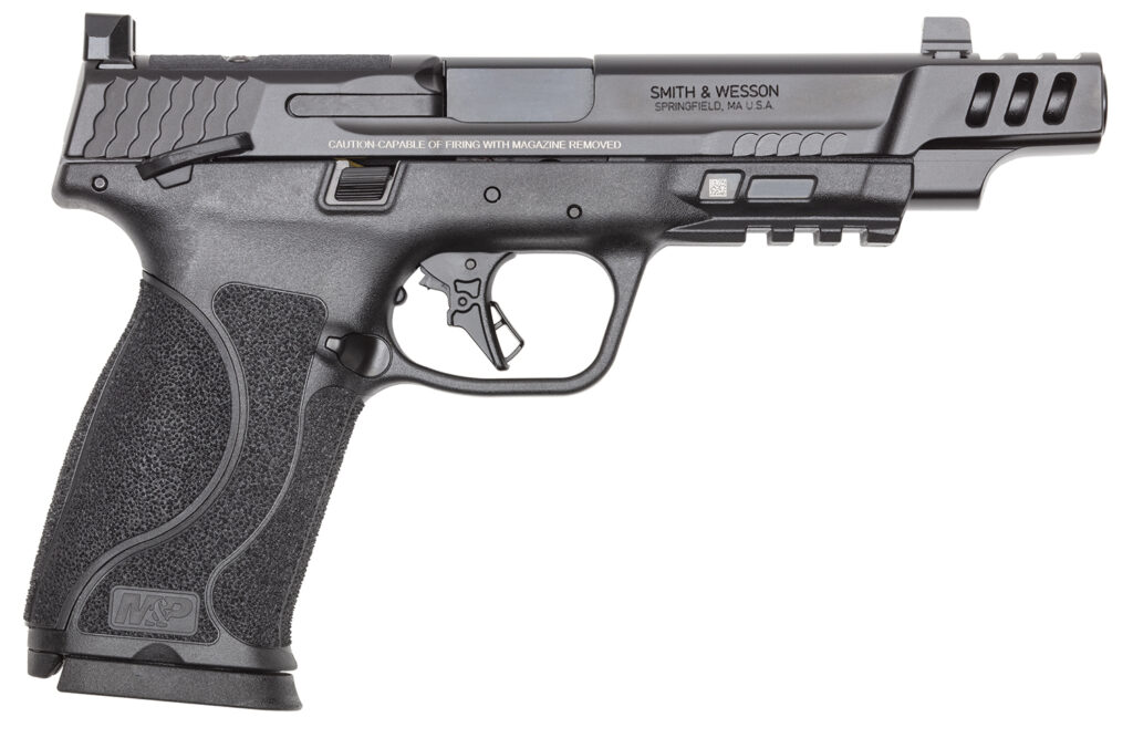 Smith & Wesson Performance Center M&P10 M2.0, 10mm Pistol, 5.6" Barrel, Black, Thumb Safety, 10+1 Capacity