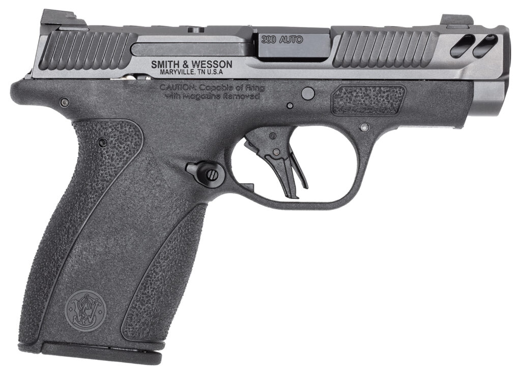 Smith & Wesson Performance Center Bodyguard 2.0 Carry Comp, .380 ACP Pistol, 3.1" Barrel, Gray/Black, No Thumb Safety, 12+1 Capacity