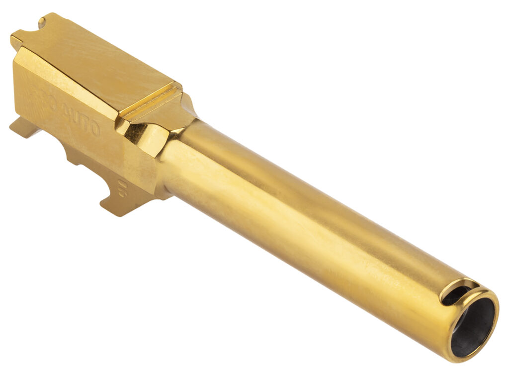 Smith & Wesson Performance Center M&P380 Shield EZ Ported Barrel, Gold