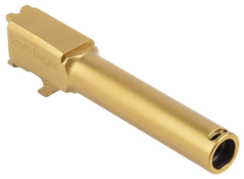 Smith & Wesson Performance Center M&P9 Shield EZ Ported Barrel, Gold