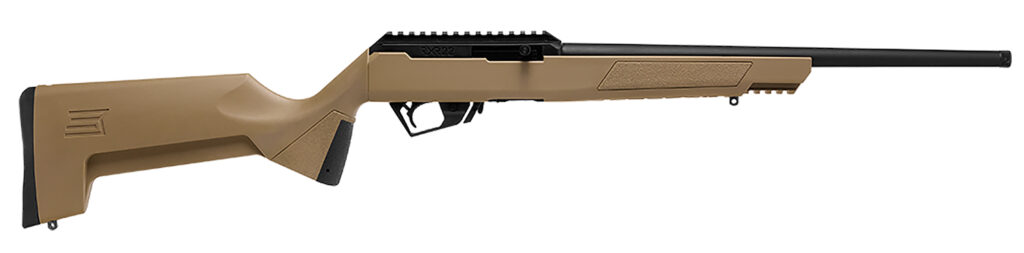 Savage Arms RXR22 .22 LR Rifle, 16.5" Barrel, FDE Synthetic Stock