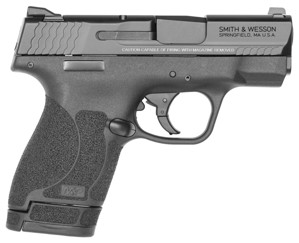 Smith & Wesson M&P40 Shield M2.0, .40 S&W Pistol, 3.1" Barrel, Black, Thumb Safety, 7+1 Capacity