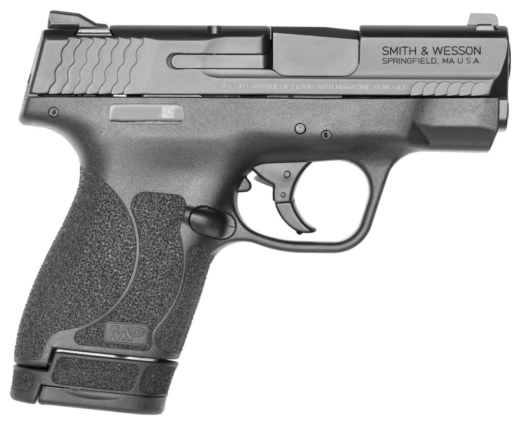 Smith & Wesson M&P40 Shield M2.0, .40 S&W Pistol, 3.1" Barrel, Black, No Thumb Safety, 7+1 Capacity