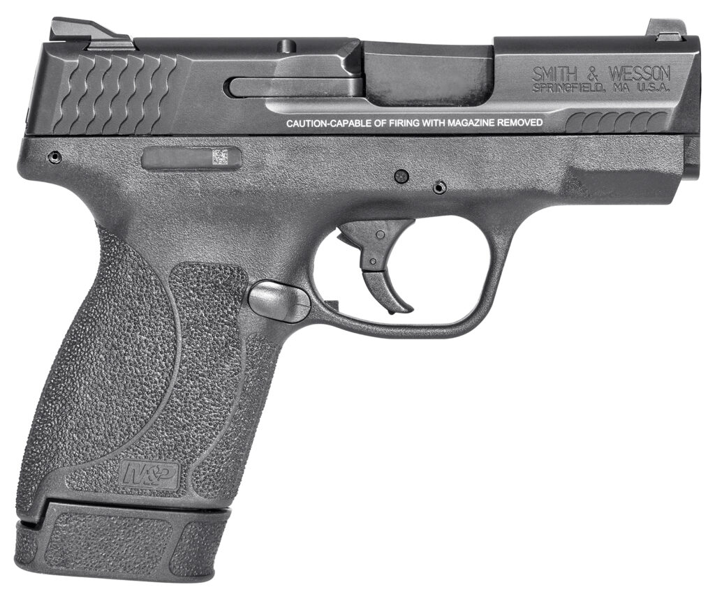 Smith & Wesson M&P45 Shield M2.0, .45 ACP Pistol, 3.3" Barrel, Black, No Thumb Safety, 7+1 Capacity
