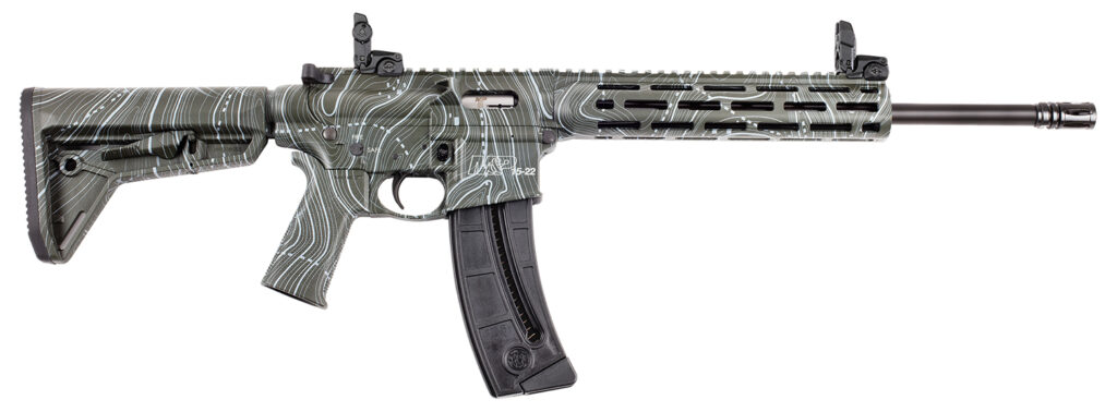 Smith & Wesson M&P15-22 Sport, .22 LR Rifle, 16.5" Barrel, OD Green, 25+1 Capacity