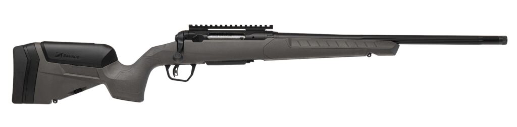 Savage Arms 110 Trailblazer 7mm-08 Rem Rifle, 20" Barrel, Gray Trophy Stock With LOP Adjustment
