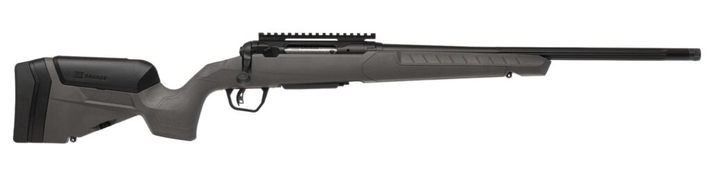 Savage Arms 110 Trailblazer .300 HAM'R Rifle, 16.5" Barrel, Gray Trophy Stock With LOP Adjustment