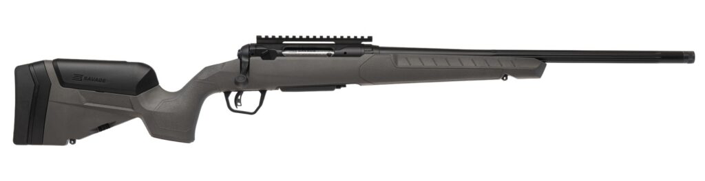 Savage Arms 110 Trailblazer .270 Win Rifle, 20" Barrel, Gray Trophy Stock With LOP Adjustment